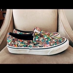 Size 8 Super Mario Bros Vans